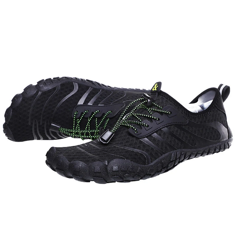 (image for) TENGOO Beach Wading Sandal Five Fingers Barefoot Design Quick Dry Non-Slip Breathable Surf Fishing Fitness Water Sports Shoes